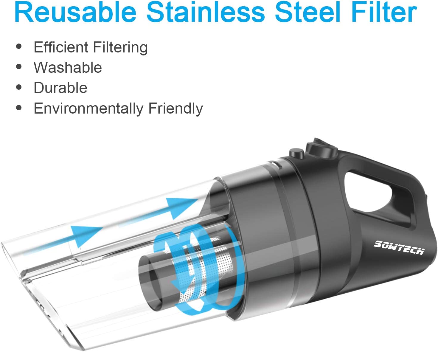 SOWTECH Stick Vacuum