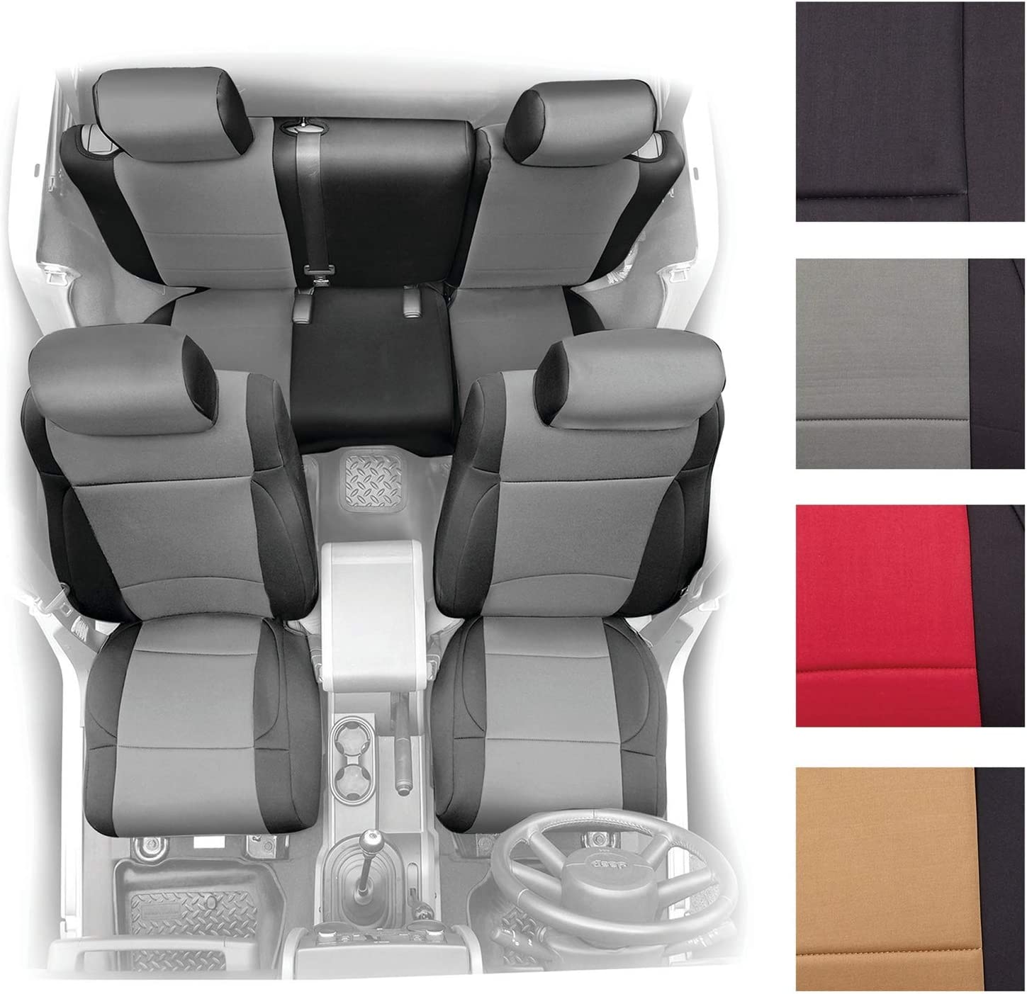 Smittybilt Neoprene Seat Cover Set