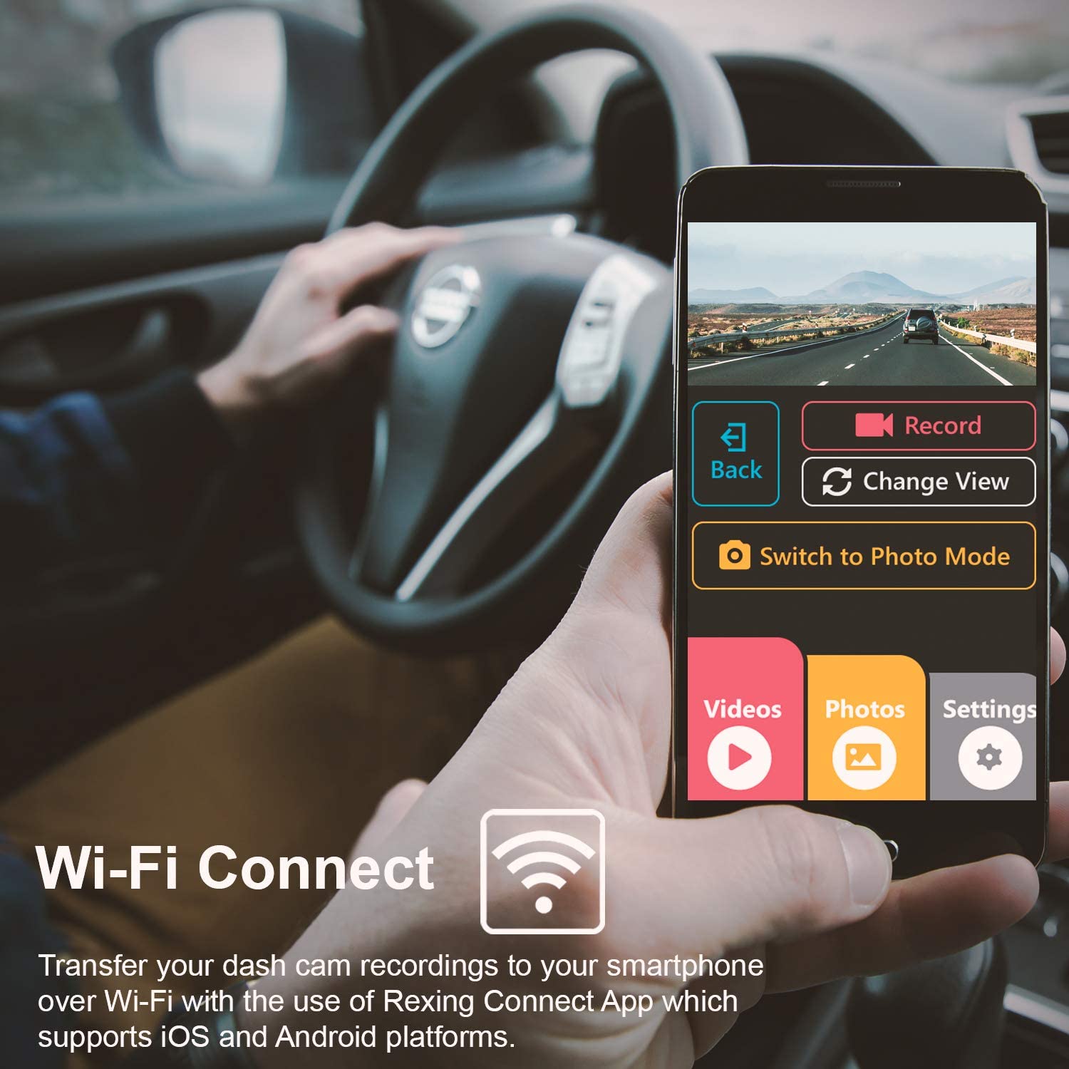 Rexing V1-4K Ultra HD Car Dash Cam- best dash cam for wrangler