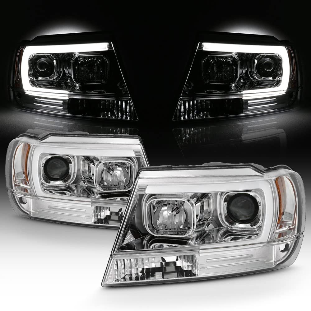 Akkon for 1999-04 jeep grand Cherokee full LED headlights