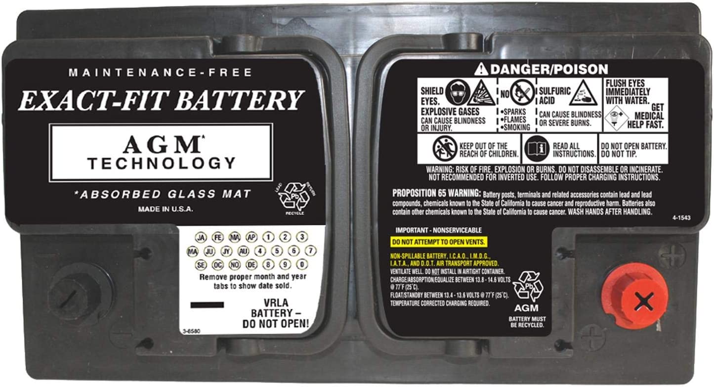 Delphi MaxStart AGM Premium Automotive Battery