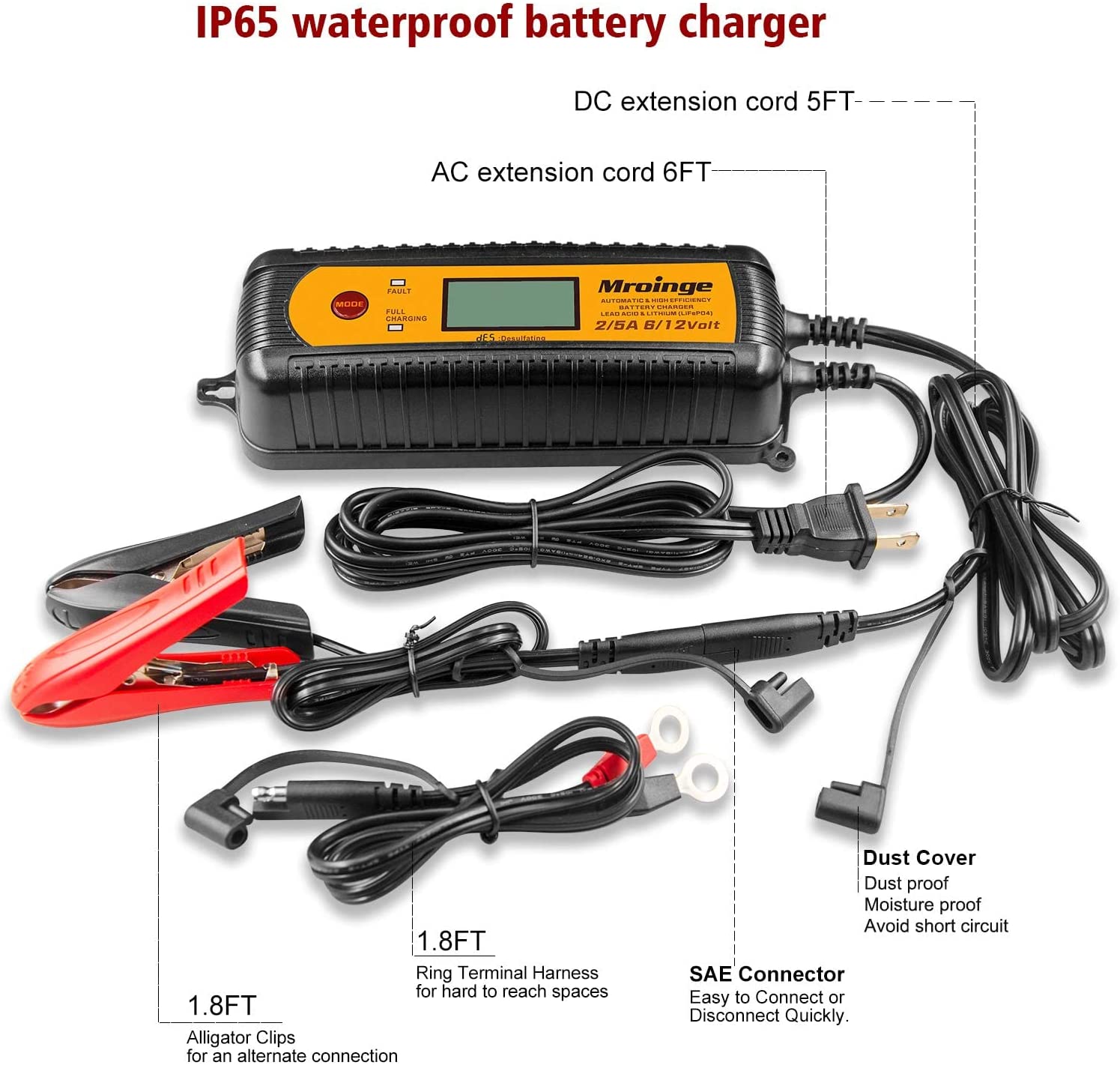 5-Amp Fully Automatic Battery Desulfator by Mroinge