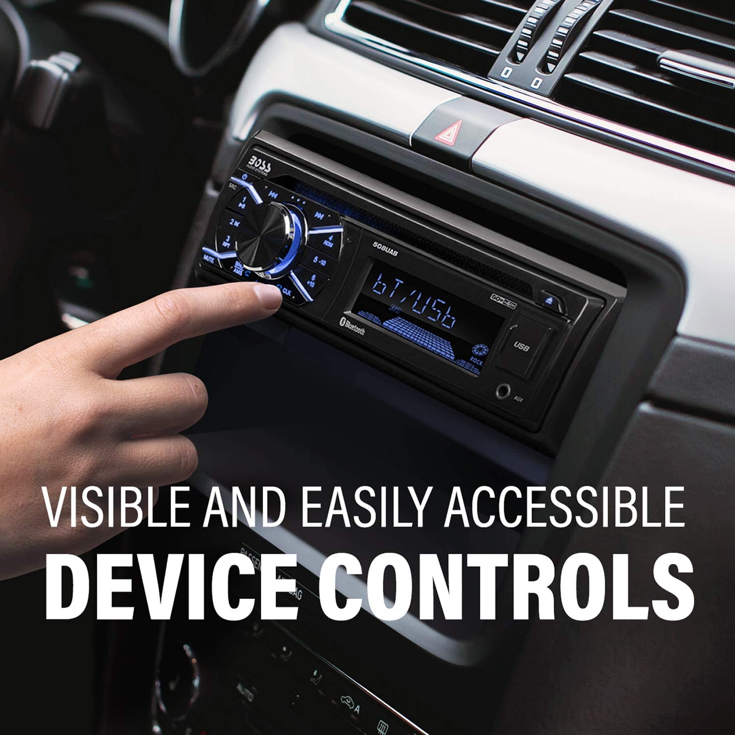 BOSS Audio Systems 508UAB Multimedia Car Stereo