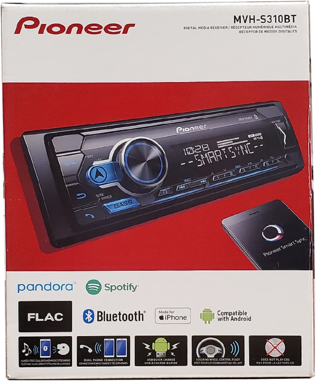 Pioneer MVH-S310BT Single DIN
