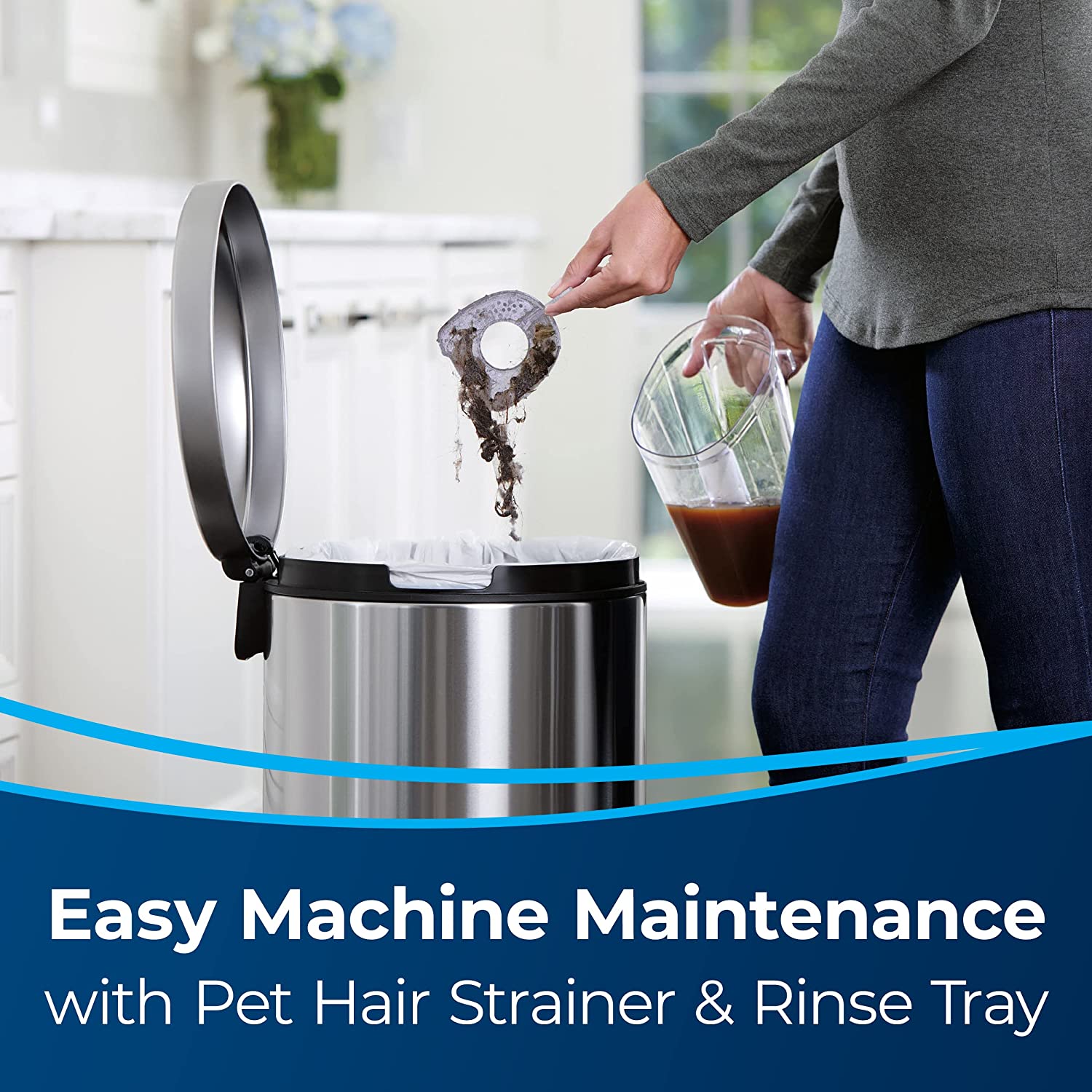 BISSELL Crosswave Pet Pro All in One Wet Dry Vacuum Cleaner