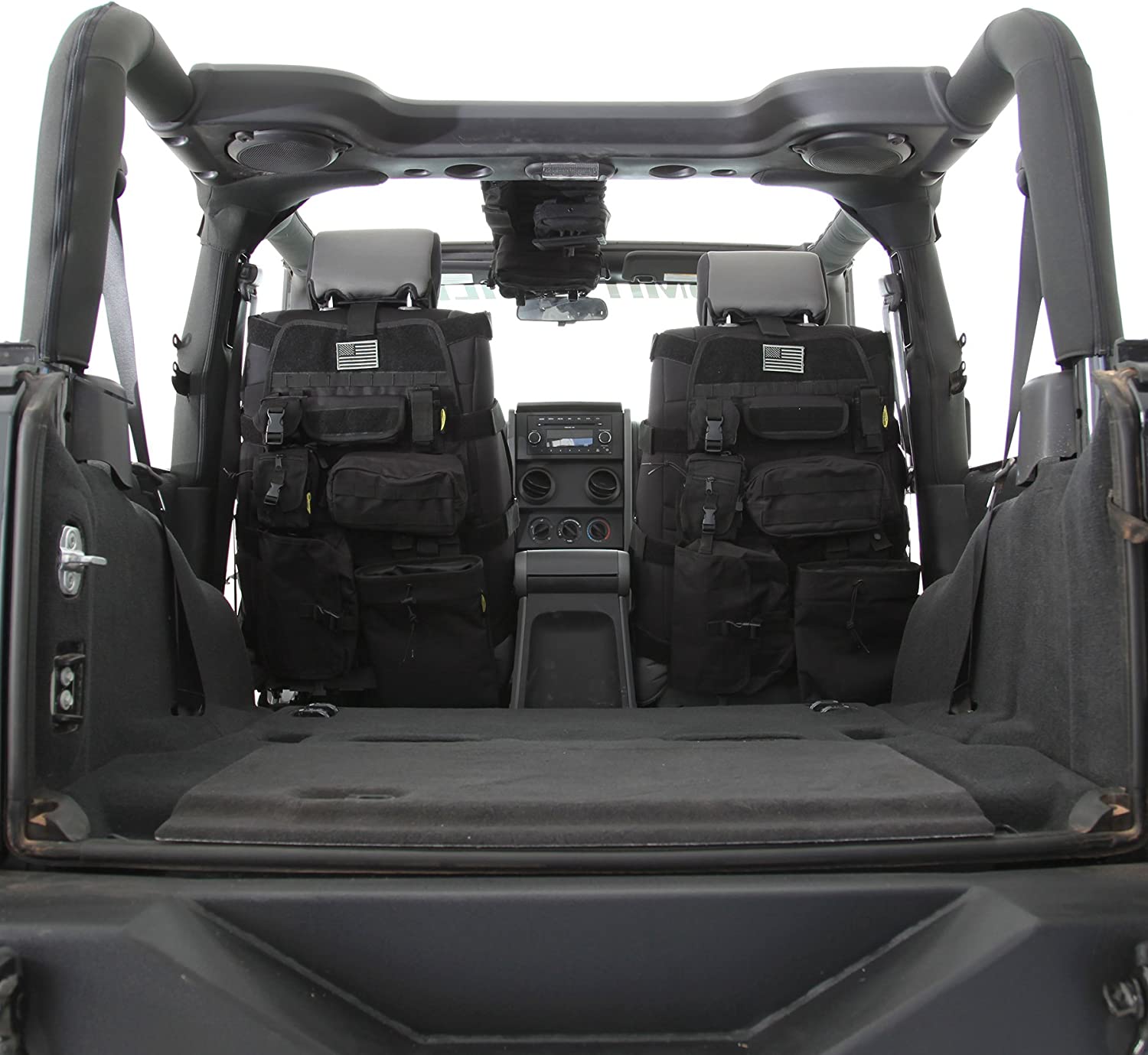 Smittybilt 5661001 GEAR Black Front Seat Cover